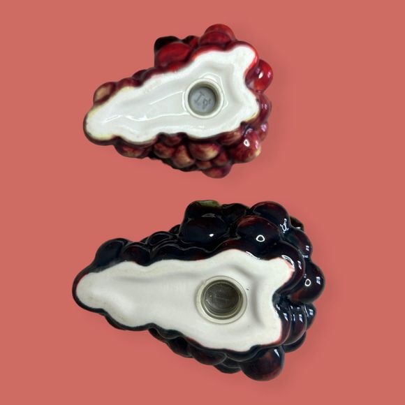 🍇 VTG TABLETOPS UNLIMITED NOBLE EXCELLENCE MERITAGE SALT & PEPPER NAPKIN HOLDER - Picture 7 of 8